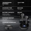 Language Translation Earbuds,Translation Earbuds,144 Languages & Accents Two-Way Luniva Translator Pods Real Time (Black)