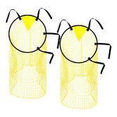 2 Pcs Soccer Top Bins Soccer Target Goal Soccer Ball Target with Highlighted Scoring Zones Corner Shooting Soccer Goal Target Nets