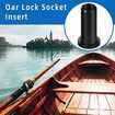 8 Pcs Oar Lock Socket Inserts, 1/2inch Oarlock Bushing for Oar Protector Boat Hardware Socket Boat Tool Holder, Snugly Fit