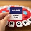 Think Words Game Letter Match Game Board Game Family Party Desktop Brain Toy