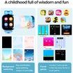 4G Kids Smart Watch GPS LBS Video Call SOS Call WIFI Tracking Device Color Black
