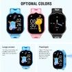 4G Kids Smart Watch GPS LBS Video Call SOS Call WIFI Tracking Device Color Black