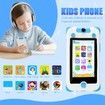 Kids Smart Phone with Flip Camera Christmas Birthday Gifts for Girls Boys Ages 3-12,Learning Toy,Puzzle Game