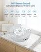 Portable CD Player Rechargeable MP3 Dual Bluetooth Speakers LCD Display Car Home AUX USB White Audio Entertainment