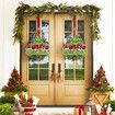Grinch Christmas Hanging Sign Christmas Welcome Sign Door Wooden Sign for Home Tree Decorations