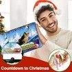 2024 Fishing Christmas Advent Calendar, 24 Days of Christmas Countdown Calendar with Fishing Lures Set