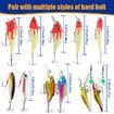Advent Calendar 2024 Fishing Lure for Man Teen, 24 Days Christmas Countdown Fish Tackle Set