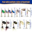 Advent Calendar 2024 Fishing Lure for Man Teen, 24 Days Christmas Countdown Fish Tackle Set