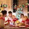 Christmas Ornaments Grinchs 24PCS Tree Decorations Wooden Hanging Cute Home Party Indoor Festive Holiday Craft