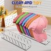 2Pcs Hat Stand for Baseball Caps, Clear Acrylic Hat Holder for 14 Baseball Caps