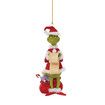 20pcs Christmas Tree Grinch Acrylic Pendant Funny Green Monster Accessories 2025 Xmas Ornaments Funny Pendants Hanging