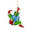 20pcs Christmas Tree Grinch Acrylic Pendant Funny Green Monster Accessories 2025 Xmas Ornaments Funny Pendants Hanging
