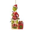 Acrylic Pendant Grinch Tree Christmas 16pcs Funny Green Hanging Accessories Festive Ornaments Holiday Decor
