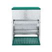 Automatic Chicken Feeder 10kg Auto Poultry Treadle Food Dispenser Rabbit Chook Hen Feeding Supplies Water Rat Bird Proof Galvanised Steel