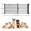 Pet Dog Safety Gate Cat Fence Enclosure Safe Guard Doorway Stairs Security Barrier Retractable Puppy Low Containment Fencing 60 to 108cm