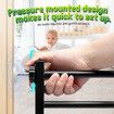 Pet Dog Safety Gate Cat Fence Enclosure Safe Guard Doorway Stairs Security Barrier Retractable Puppy Low Containment Fencing 60 to 108cm