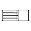 Pet Dog Safety Gate Cat Fence Enclosure Safe Guard Doorway Stairs Security Barrier Retractable Puppy Low Containment Fencing 60 to 108cm