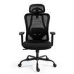 Ergonomic Mesh Office Chair Black Desk Computer Armchair Swivel Adjustable High Back Executive Gamer Work Comfortable Seating