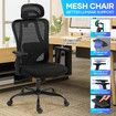 Ergonomic Mesh Office Chair Black Desk Computer Armchair Swivel Adjustable High Back Executive Gamer Work Comfortable Seating