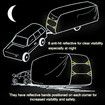 22 to 24ft Caravan Cover UV Water Proof Heavy Duty Travel Campervan Trailer Accessories 4 Layer Polypropylene Protector with Hitch Cover Storage Bag