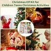 Christmas Elf Kit 24 Days of Christmas Countdown 2025 Xmas on the Shelf Fun Cards Activities Props Accessories Lovers Gifts