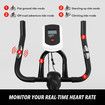 Genki Exercise Bike Stationary Spin Bicycle Indoor Cycling Trainer Home Gym Workout Pedal Training Exerciser Machine Adjustable Resistance LCD Monitor