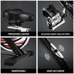 Genki Exercise Bike Stationary Bicycle Spin Gym Trainer Indoor Cycling Pedal Exerciser Home Workout Training Machine Adjustable Resistance LCD Screen