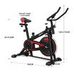 Genki Exercise Bike Spin Stationary Bicycle Gym Indoor Cycling Trainer Home Workout Pedal Exerciser Training Machine with Adjustable Belt Drive