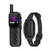 Rechargeable Dog Electric Training Collar with Remote for Small Medium Large Dogs with Beep, Vibration, Safe Shock Modes (Black)