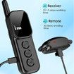 Rechargeable Dog Electric Training Collar with Remote for Small Medium Large Dogs with Beep, Vibration, Safe Shock Modes (Black)