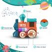 Electric Train Toys Set for Kids Ages 4+ Years Old, Train Toys with Tracks, Battery Powered Play Set Toy with Light and Sounds