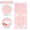 Gift Box with Lid for Presents 26x19x8cm with Ribbon and Magnetic Closure (1Pack,Pink)