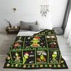 Christmas Grinch Blanket Flannel with Cartoon Anime Pattern Soft Throw Blanket for Couch,Sofa-150*200cm