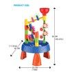 Sand And Water Play Table Sandpit Table For Kids Children Play Table Beach Toy Set For Beach Summer Indoor And Outdoor Use