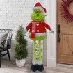 Christmas Grinch Doll Retractable Standing Doll Christmas Tree Decoration