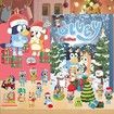 Bluey Advent Calendar, 24Pcs Cute Cartoon Puppy Figures Doll Xmas Vacation Stocking Stuffer Gifts