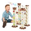 Deluxe Music Marble Run Race DIY Game Toys Play Set 146 PCS Maze Track Toddler Ball Building Blocks Birthday Christmas Gift STEM Construction Kit