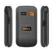 4G Volte HAC Hear Aid Unlocked Flip Cell Phone SOS Button Seniors Big Button Basic Phone Elderly Mobile Cell Phone   (Black)