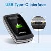 4G Volte HAC Hear Aid Unlocked Flip Cell Phone SOS Button Seniors Big Button Basic Phone Elderly Mobile Cell Phone (Black)