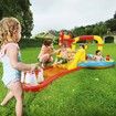 Bestway Lil Champ Water Play Pool Centre Playground Inflatable Splash Park Sprayer Bowling Basketball Ring Outdoor Activity Waterplay 4.35x2.13x1.17m