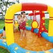 Bestway Lil Champ Water Play Pool Centre Playground Inflatable Splash Park Sprayer Bowling Basketball Ring Outdoor Activity Waterplay 4.35x2.13x1.17m