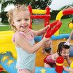 Bestway Lil Champ Water Play Pool Centre Playground Inflatable Splash Park Sprayer Bowling Basketball Ring Outdoor Activity Waterplay 4.35x2.13x1.17m