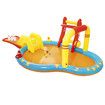 Bestway Lil Champ Water Play Pool Centre Playground Inflatable Splash Park Sprayer Bowling Basketball Ring Outdoor Activity Waterplay 4.35x2.13x1.17m