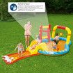 Bestway Lil Champ Water Play Pool Centre Playground Inflatable Splash Park Sprayer Bowling Basketball Ring Outdoor Activity Waterplay 4.35x2.13x1.17m