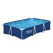 Bestway Swimming Pool Rectangular Above Ground Pools 300x201x66cm Steel Pro Frame Easy Set Up for Outdoor Backyard Family Water Play Fun