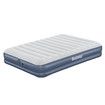 Bestway Air Mattress Queen Size Bed Tritech Airbed Blow Up Inflatable Camping 36cm with Built-in Rechargeable Pump USB Charging Cable