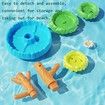 Rain Tree Water Table Colorful Sand Water Splash Table Kids Summer Beach Sensory Play Tree Table for Boys Girls Backyard Activity