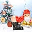 Santa Claus Bubble Butt Machine,Automatic Bubble Blower Machine Santa Claus Toy,Funny Santa Automatic Fart Bubble Machine with Music Flashing Lights