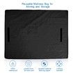 Mattress Bags for Moving and Storage,Waterproof Mattress Cover for Moving with Heavy Duty Handles,Moving Supplies Moving Bags,Full Size,Black