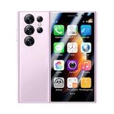 4G Smart Mobile Phone Android 9.0 Mini Unlocked Cellphone Touchscreen 2GB RAM 16GB ROM S23Pro for Student Pocket Girls Gifts Pink
